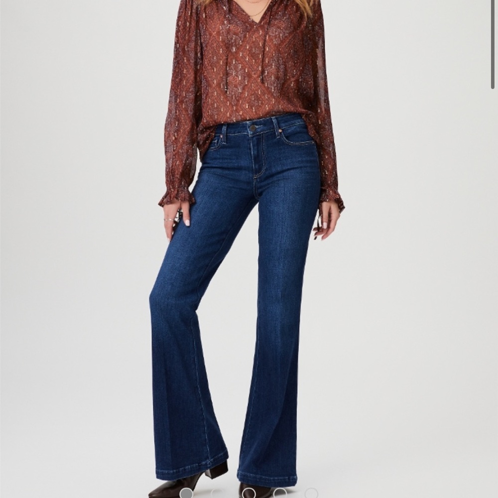 Paige Genevieve Flare Jeans